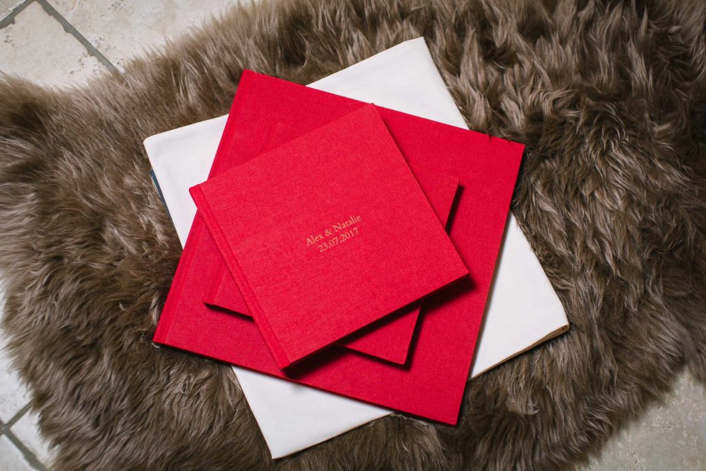 Main photo album and parent copies.